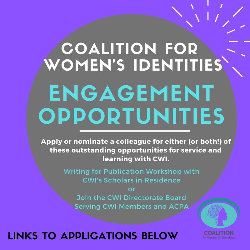 Picture describing upcoming engagement opportunities with CWI