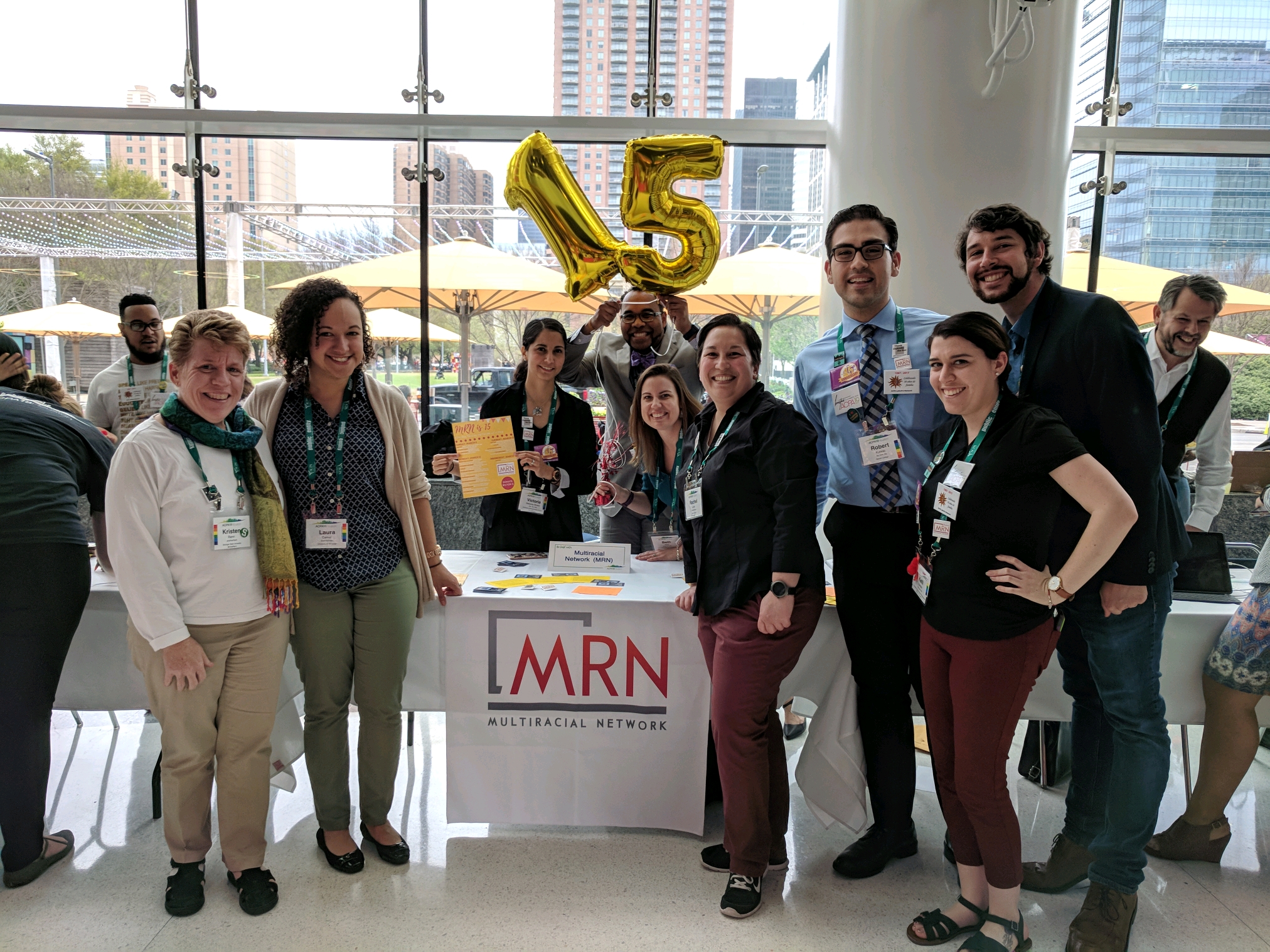 MRN Leadership Team with Dr. Kristen Renn at ACPA 2018 for MRN&#039;s 15th Anniversary