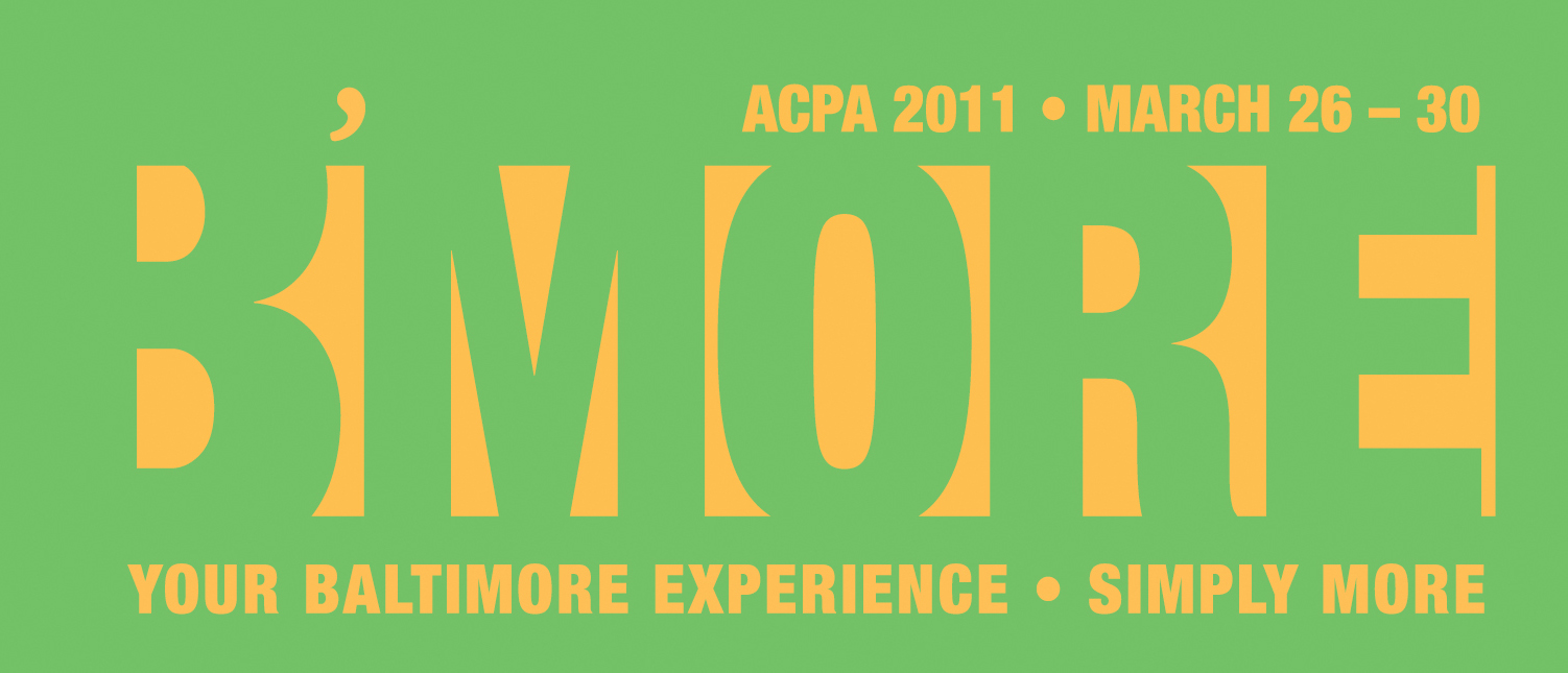 ACPA 2011 Baltimore Convention Logo