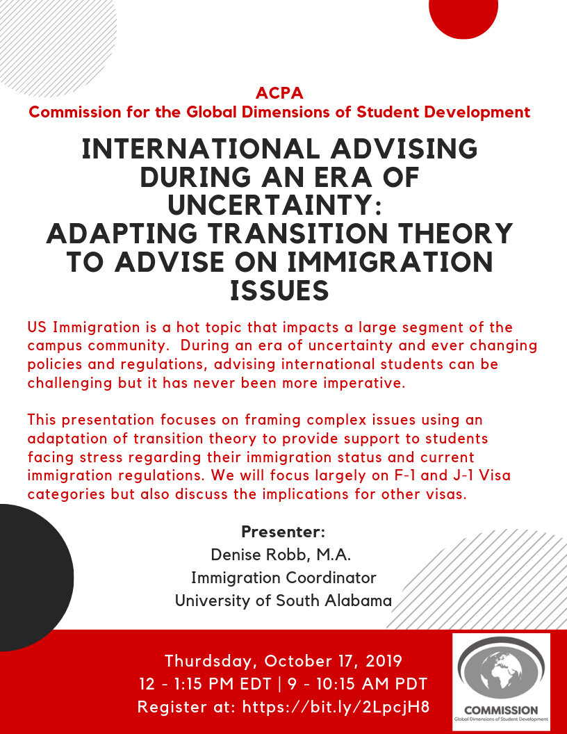 flier for advising in uncertain times 