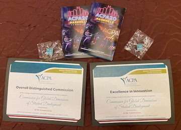 ACPA Awards Received in 2020