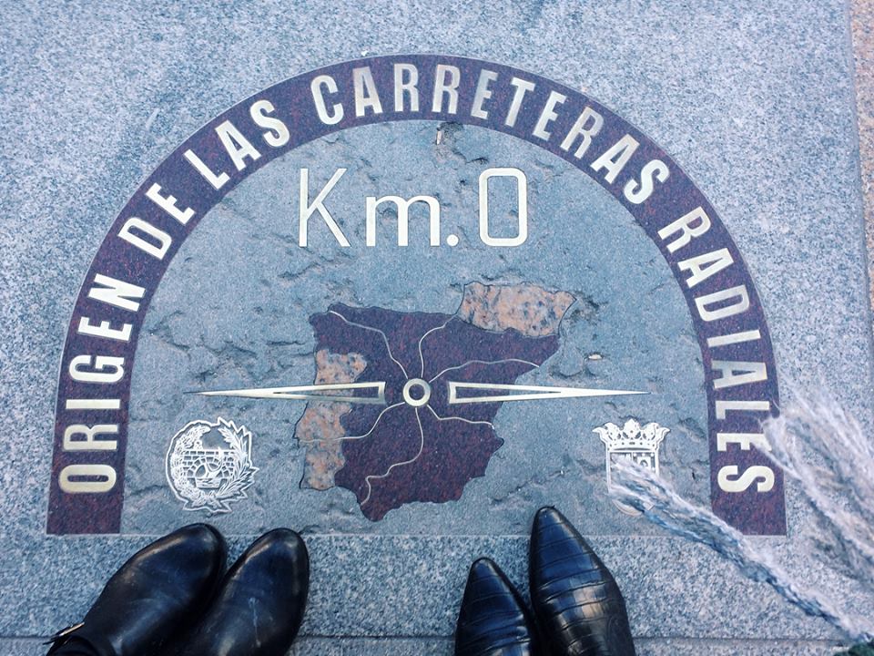 Kilometro Zero (Middle of Spain Landmark), Puerta de Sol (Center of Madrid), Madrid